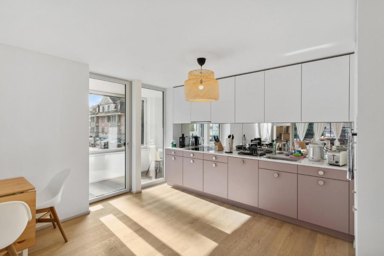 Zurich Flat: Central & Lake Convenience Esterno foto